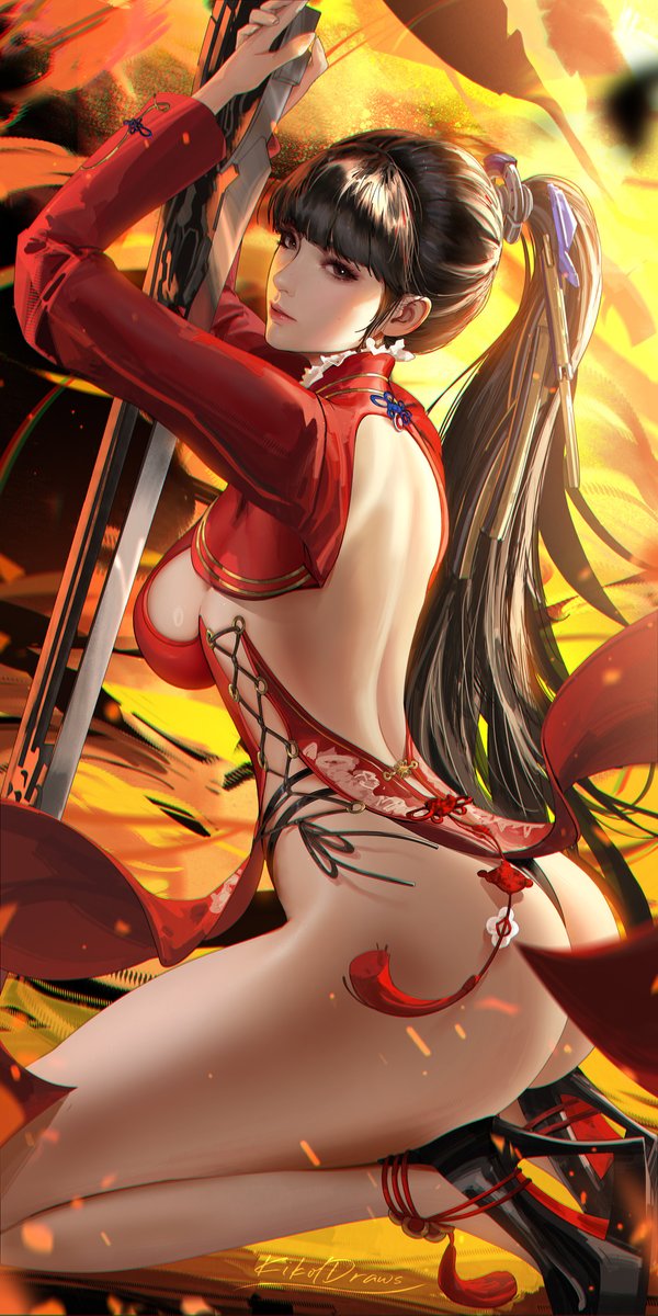 Kikoldraws's tweet photo. #StellarBlade #EVE Crimson Wings https://t.co/Xo7n29S1SQ