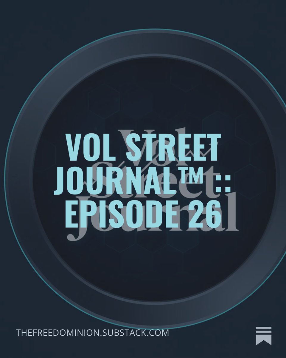 thefreedominion's tweet photo. This week I examine market resilience &amp; the VOL complex, breaking down why structural health continues to defy macro stressors.

• Market HRV framework
• VIX compression
• VX curve dynamics
• Volatility composition
• Index rotation
• A⤵️ in liquidity
Full deep-dive👇 https://t.co/SHOf2gXYSQ