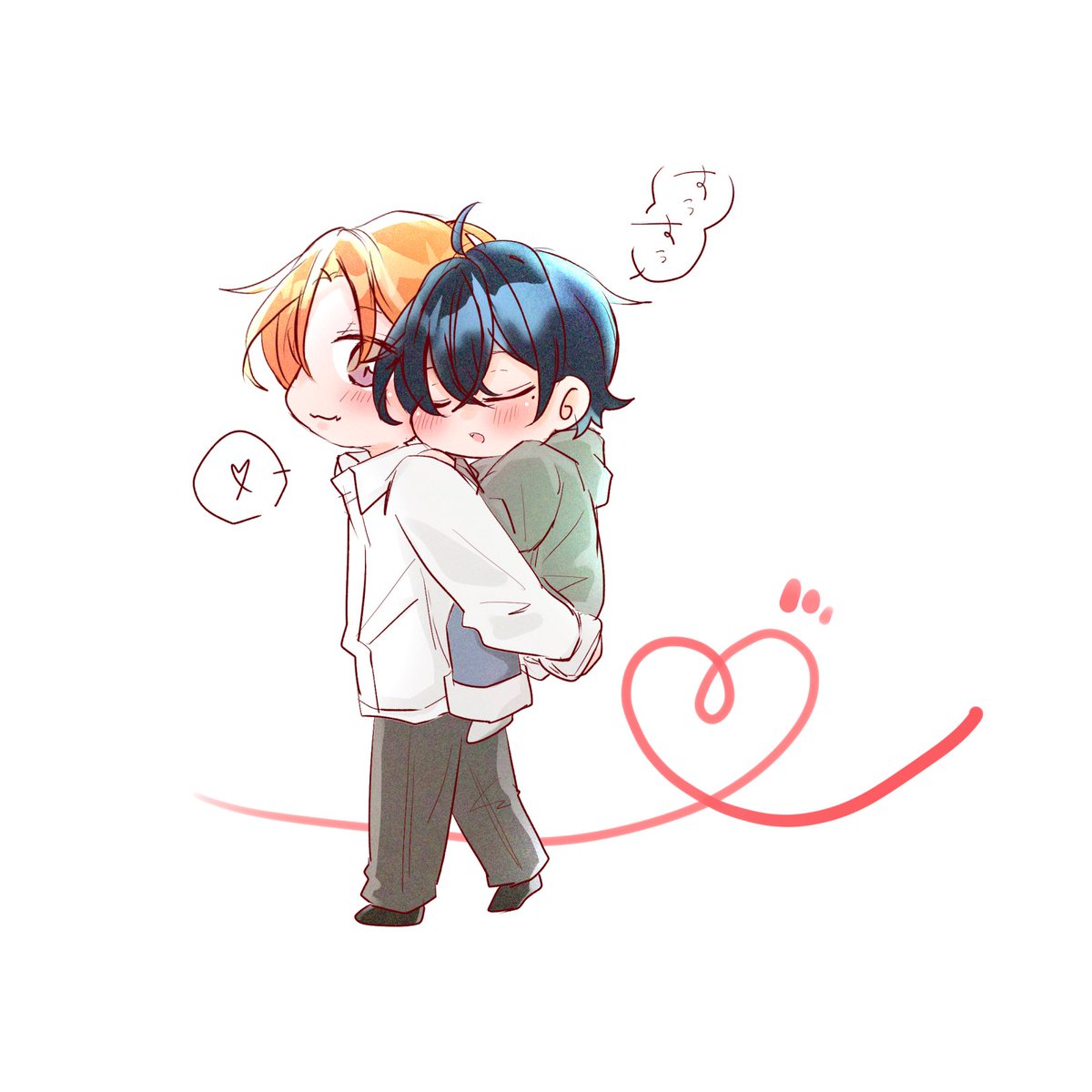 17_yomogi's tweet photo. 🦁🐰🧡 https://t.co/xefHmR7sFc