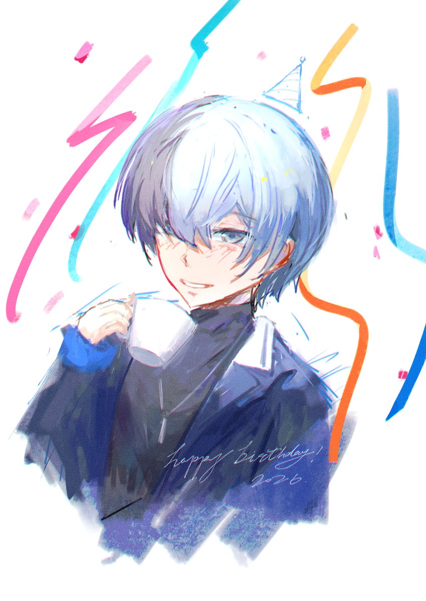 whalereverie's tweet photo. ☕️🎊
#青柳冬弥誕生祭2026 
#prsk_FA https://t.co/aa8AoIS6HG