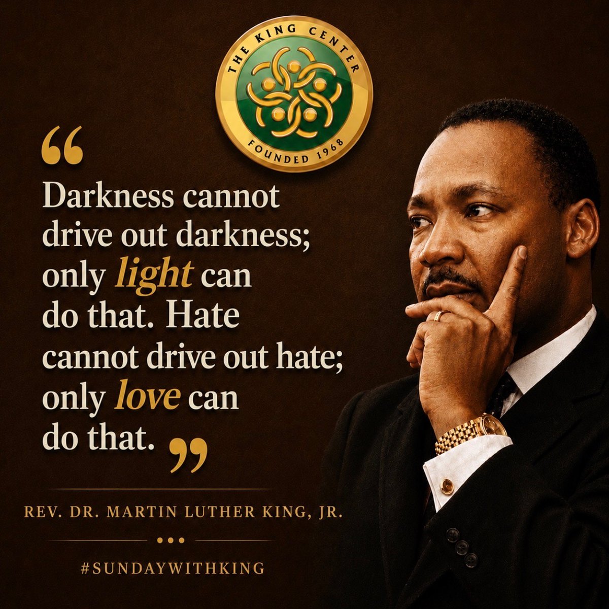 The Martin Luther King, Jr. Center tweet media
