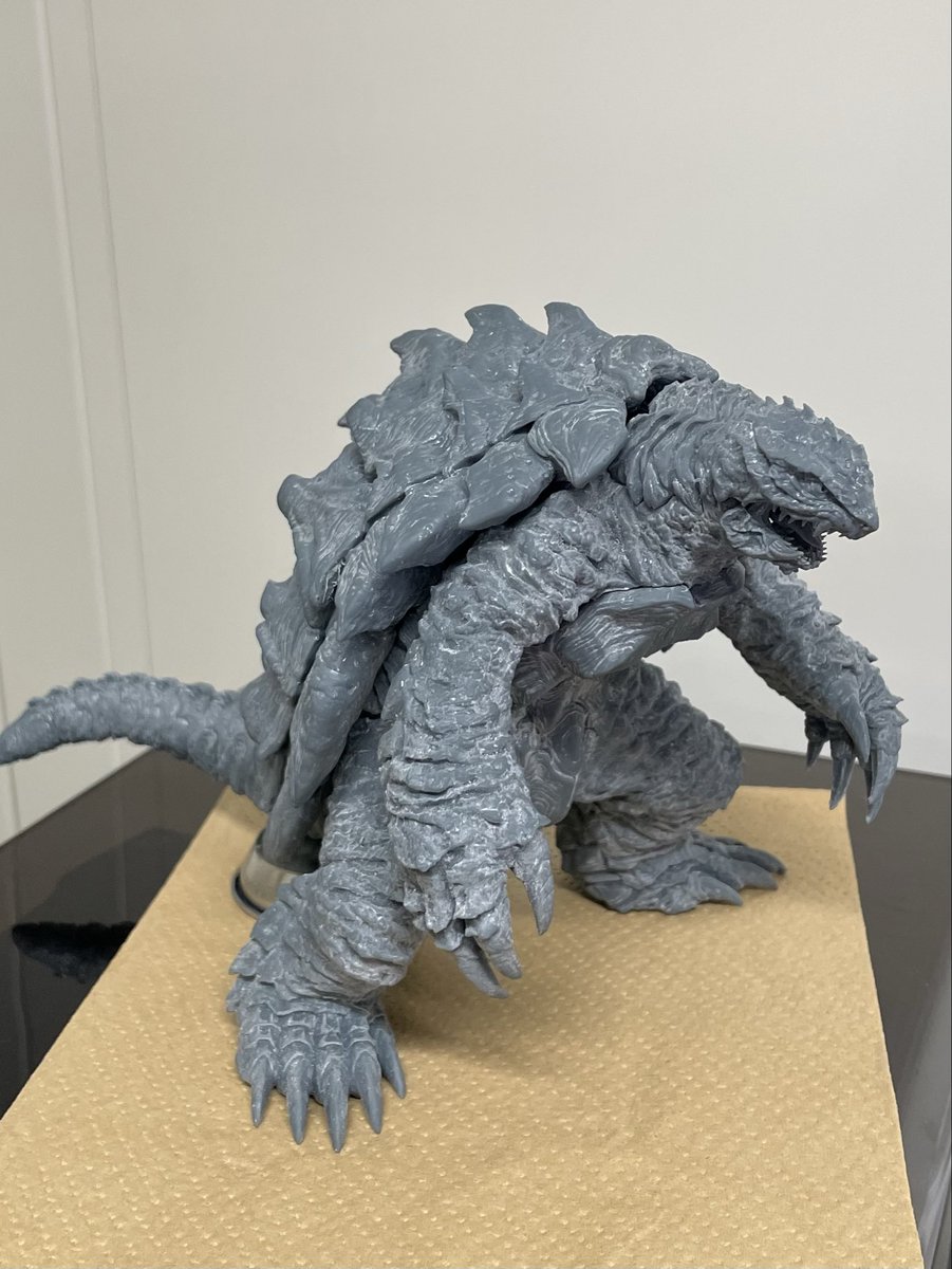 ガメラ #ワンフェス2026夏 テスト出力TAKE3と比較 ・強すぎると感じる