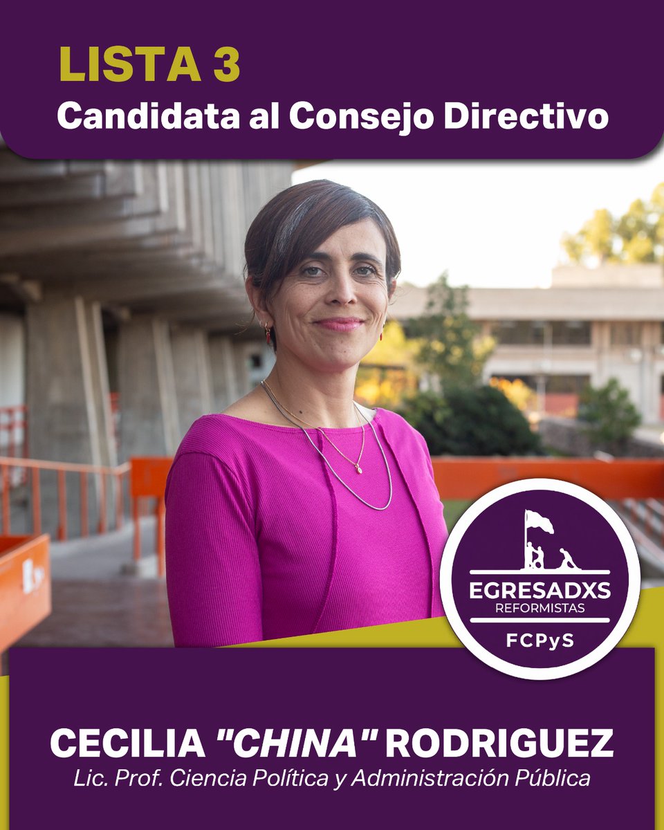 ReformistaFCPyS's tweet photo. Somos Puente hacia la Universidad Nacional de Cuyo que se viene.

🟩 Este 9 de junio para la Facultad 
💚 Elegí compromiso y gestión 
🗳 Votá #EgresadxsReformistas y @FrentePluralFcp. 

🟪 Para la Universidad
💜 Sumemos fuerza
🗳 Votá #EgresadosporlaUniversidadPublica y #Sumar. https://t.co/OXDi2QN9dn
