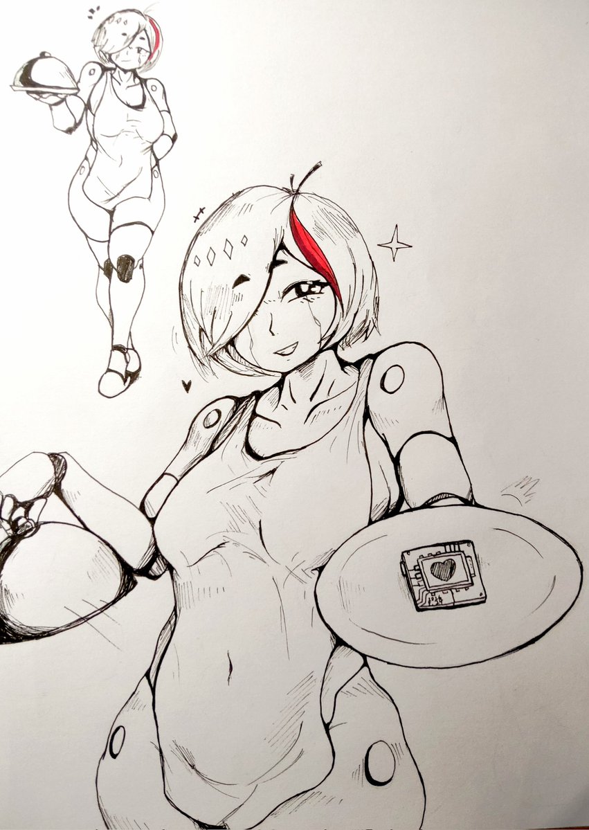 sechoe_233's tweet photo. Dinner🤖
#mydystopianrobotgirlfriend #MDRG https://t.co/NkWC2iZqVz