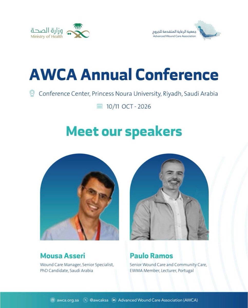 MihwarAlkhuzama's tweet photo. Meet our speaker at AWCA Annual Conference.

Mousa Asiri 
Paulo Ramos 

Book your seat: https://t.co/I8gBdVX7le https://t.co/puCJbBwF0y