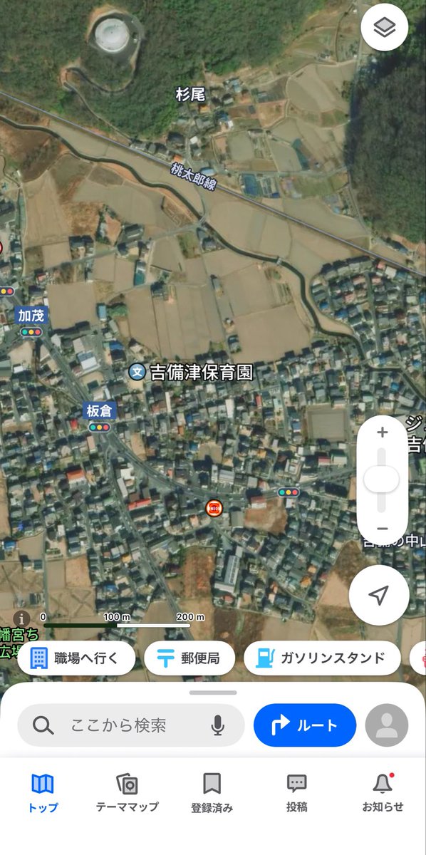 「衛府の七忍」で桃太郎が出てくる「板倉宿」ですけど、確かに昔はかなり栄えた宿場ではあるにせよ、現在の地図を見る限り作中にあるような都市ではなくもっと小さいんですけど、それはそれとしてすぐ近くをJRの「桃太郎線」が通っているという 