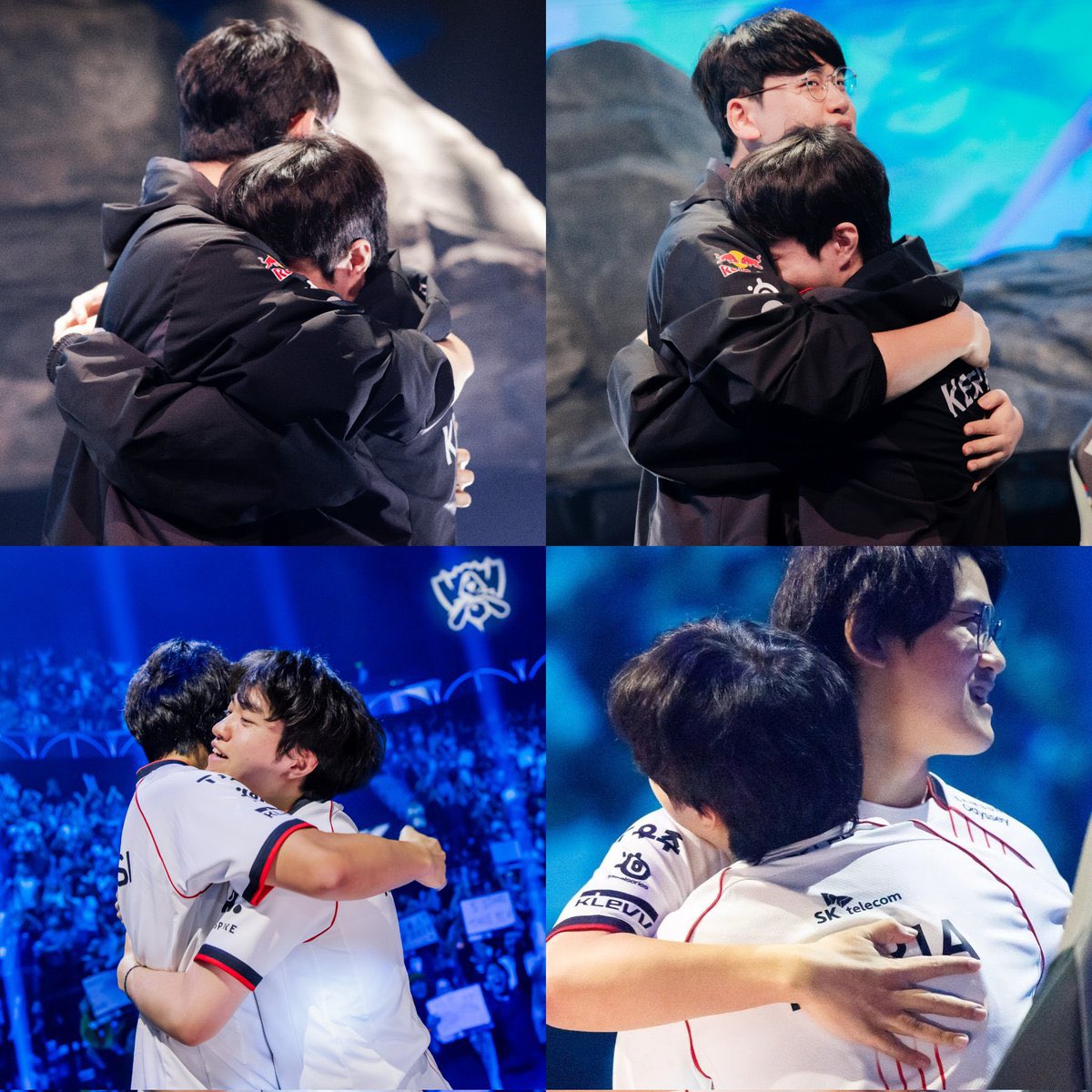 YujinnieHa's tweet photo. Keria on playing with Gumayusi again

Q. It’s also making headlines that you’ll be teaming up again with “Gumayusi” as the national team’s bottom lane duo

Keria: Since he was a reliable partner I played with for a long time just a few months ago, I don’t think we’ll have any trouble gelling as a team. 

Given that this is the national team, a very important role, my biggest goal is to reunite with him and show everyone that we’re performing flawlessly.