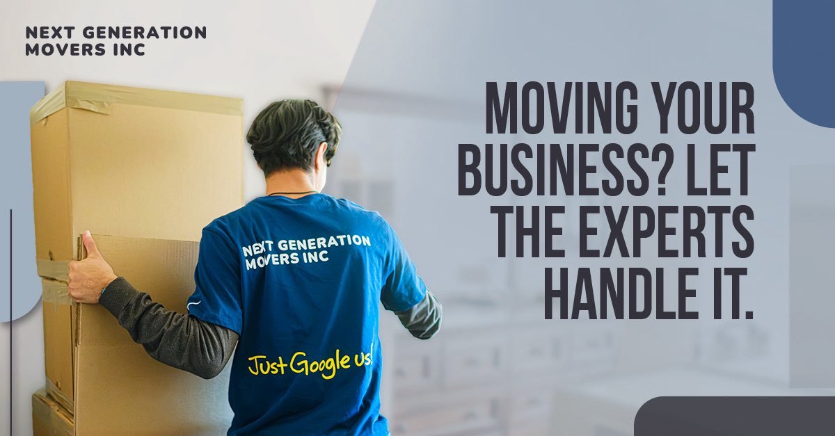 Next Gen Movers | Moving Company tweet media