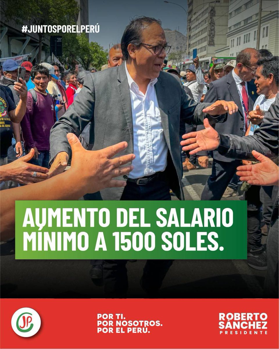 Roberto Sánchez Palomino tweet media