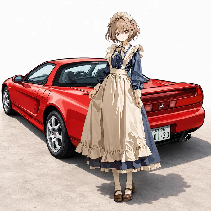 Honda NSX(NA1/2) #FavoriteCarAndGirl 言わずもがなのホンダのフラッグシップ・スポーツ。