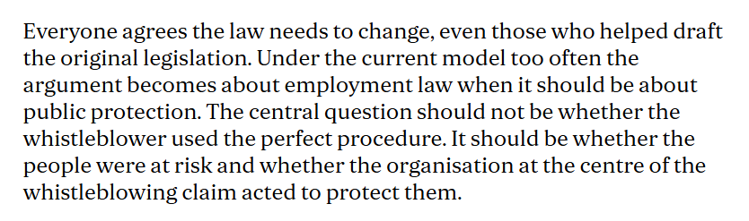 roelie_post's tweet photo. Wise words 
#whistleblowers https://t.co/b6jrNyifb5