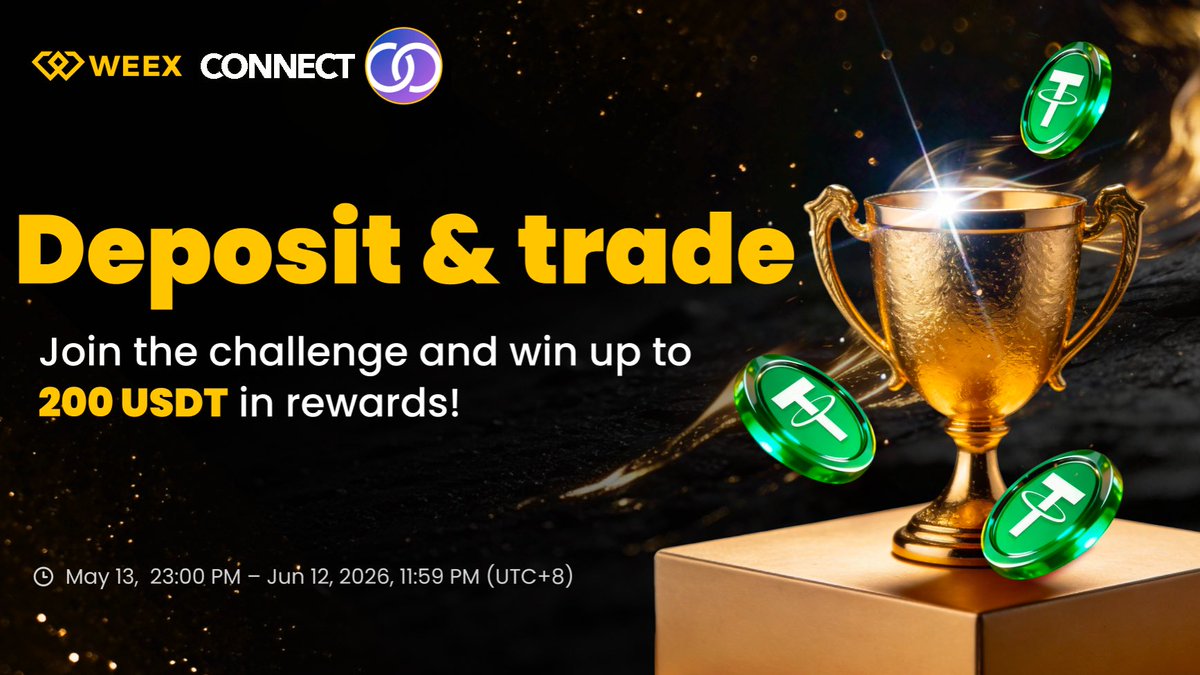 tonikt's tweet photo. @WEEX_Official - Bonus for Traders - 20% deposit Bonus - 100% fees and losses covered - max $200 bonus 

⚡️For Existing and New signups

Join 👉🏻 https://t.co/a4Gnnx04nC

💯 the best bonus you can get!!

💸 Deposit $100, trade 10K and receive £20 bonus 
💰 Deposit $500, trade 1M and receive $100 bonus
🚀 Deposit $1,000, trade 2M and receive $200 bonus

#crypto #trading