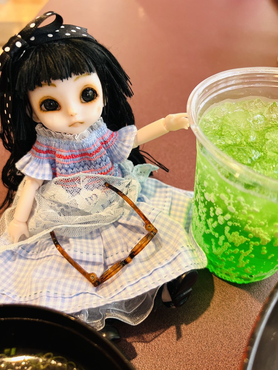 FomFirst's tweet photo. 今日のオトモダチはセリアしおんさん
(似なかった...) https://t.co/0Zbemhc6aO