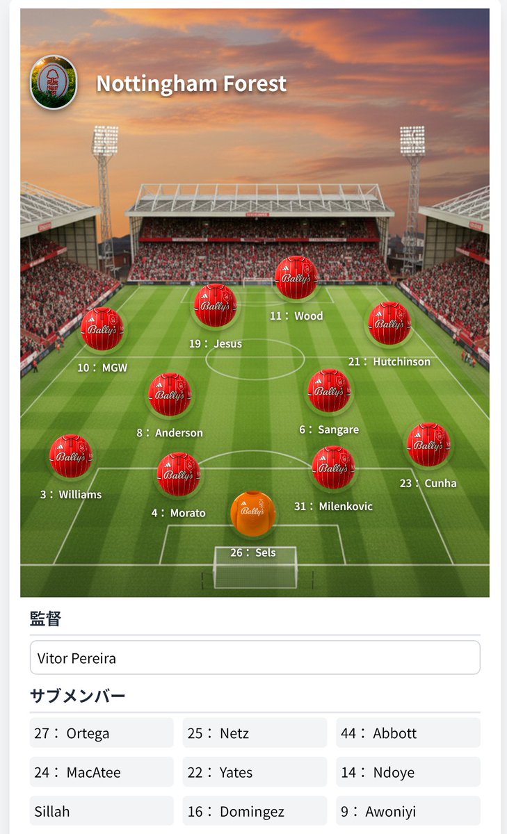なっく@FOREST #nffc tweet media