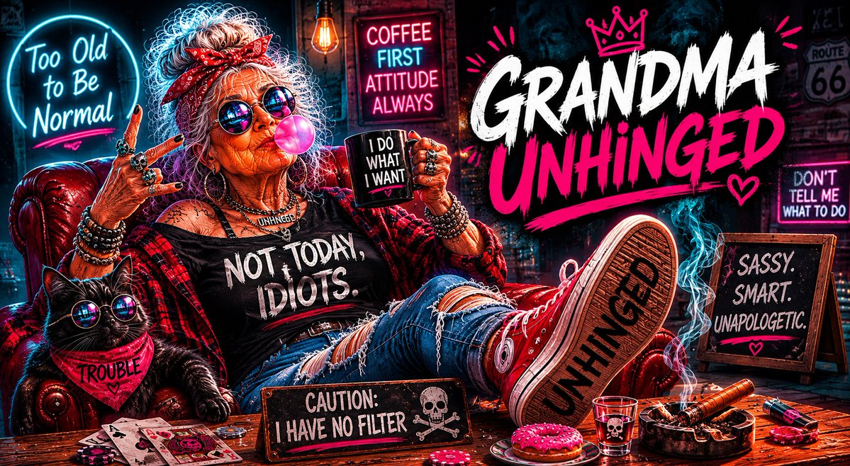 Grandma Unhinged tweet media