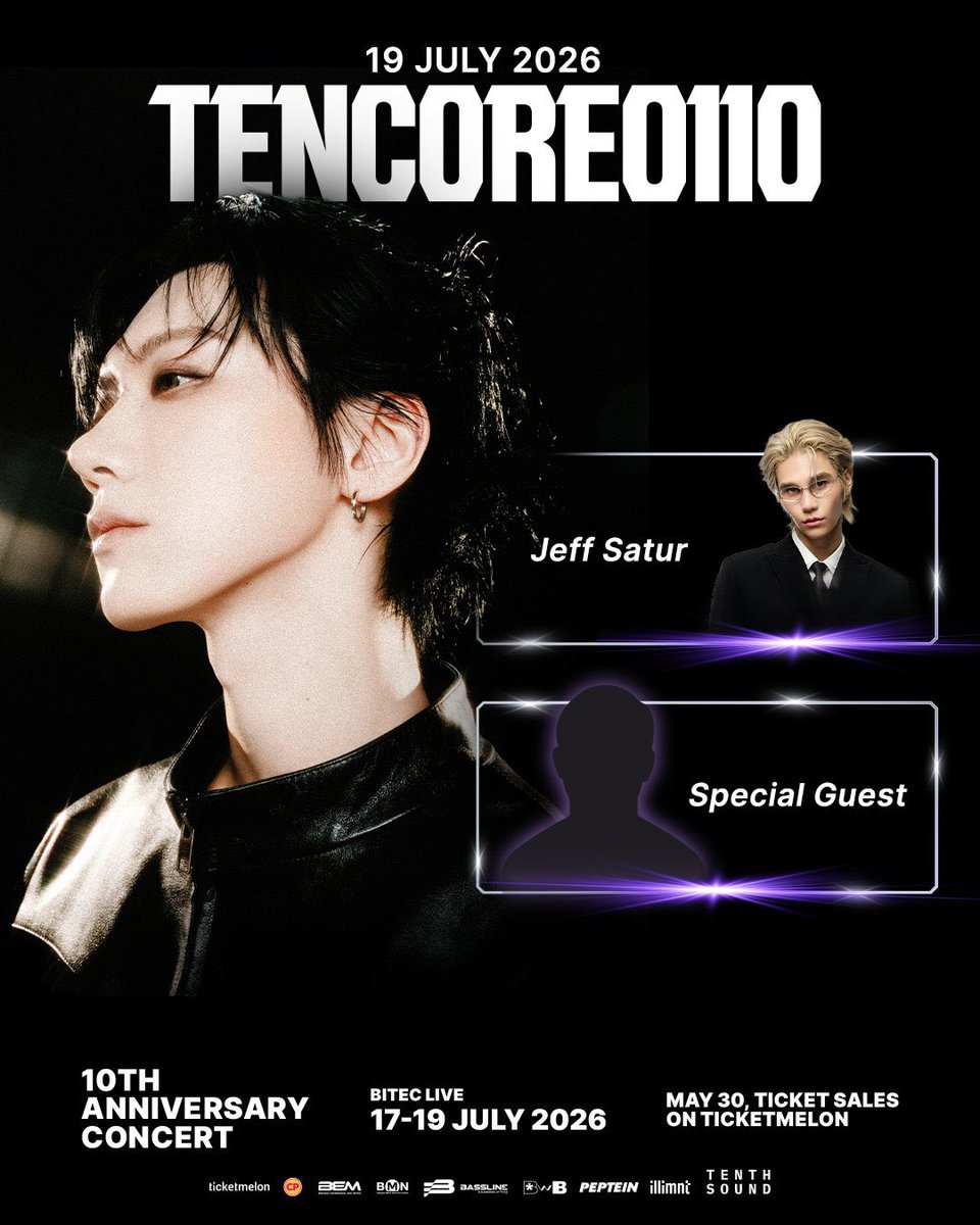 celestialnovem's tweet photo. ประกาศ Guest คอนเตนล์ครบทั้งสามวันแล้ว

DAY 1 : นุนิว URBOYTJ เจเลอร์ ซิน ซิงกูล่าร์
DAY 2 : พิกซี่ เดอะทอย นนท์
DAY 3 : เจฟ และสปช.เกส (กี๊ดด!)

สถานีต่อไปกดบัตรแล้ว บอกได้คำเดียวว่าเกสดีเลยหล่ะส่วนเตนล์เฬิ่ดจึ้งเหมือนเดิมแน่!! 

#TENCORE0110Concert
#TENCORE0110Concert_Guest https://t.co/eubLvhwqGz