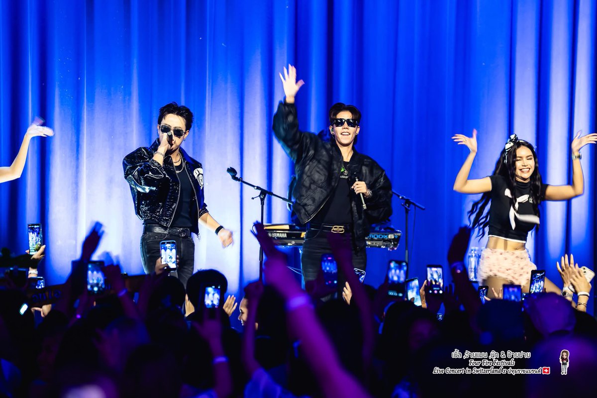 Nook_Official's tweet photo. 𝟐𝟑 𝐌𝐚𝐲 𝟐𝟎𝟐𝟔
CONCERT:  Live Concert Ble Man NookPai in Switzerland x ปทุมราชแบนด์

ขอบคุณเฮียเบิ้ลนะครับ ขอบคุณผู้จัดงาน พี่เก๋ พี่พายุ และทีมงานที่สวิตเซอร์แลนด์ทุกคน ขอบคุณพี่ๆทีมปทุมราชแบนด์ ขอบคุณพี่สาว พี่ชาย แม่ๆทุกคนที่มาสนุกกับพวกเรา ขอบคุณการต้อนรับอย่างอบอุ่นเสมอ ตั้งแต่วันไปถึง ดีใจที่ได้เจอทุกคนนะครับ อุ่นใจมากๆที่มีทุกคนตรงนี้ เป็นอีกครั้งที่ได้มาเที่ยวและร้องเพลง สนุกมากๆครับ ขอบคุณกำลังใจจากเมืองไทยด้วยนะครับ❤️❤️  

#นุ๊กปาย 
#นุ๊กธนดล #ป๊ายปายโอริโอ้
#NookThanadon
#NookThanadonOfficial
#NookPaiOnTourSwitzerland