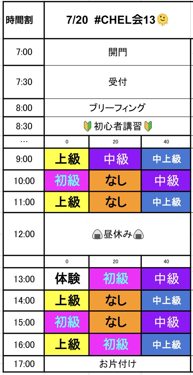 CHEL会☀(チェル会) tweet media