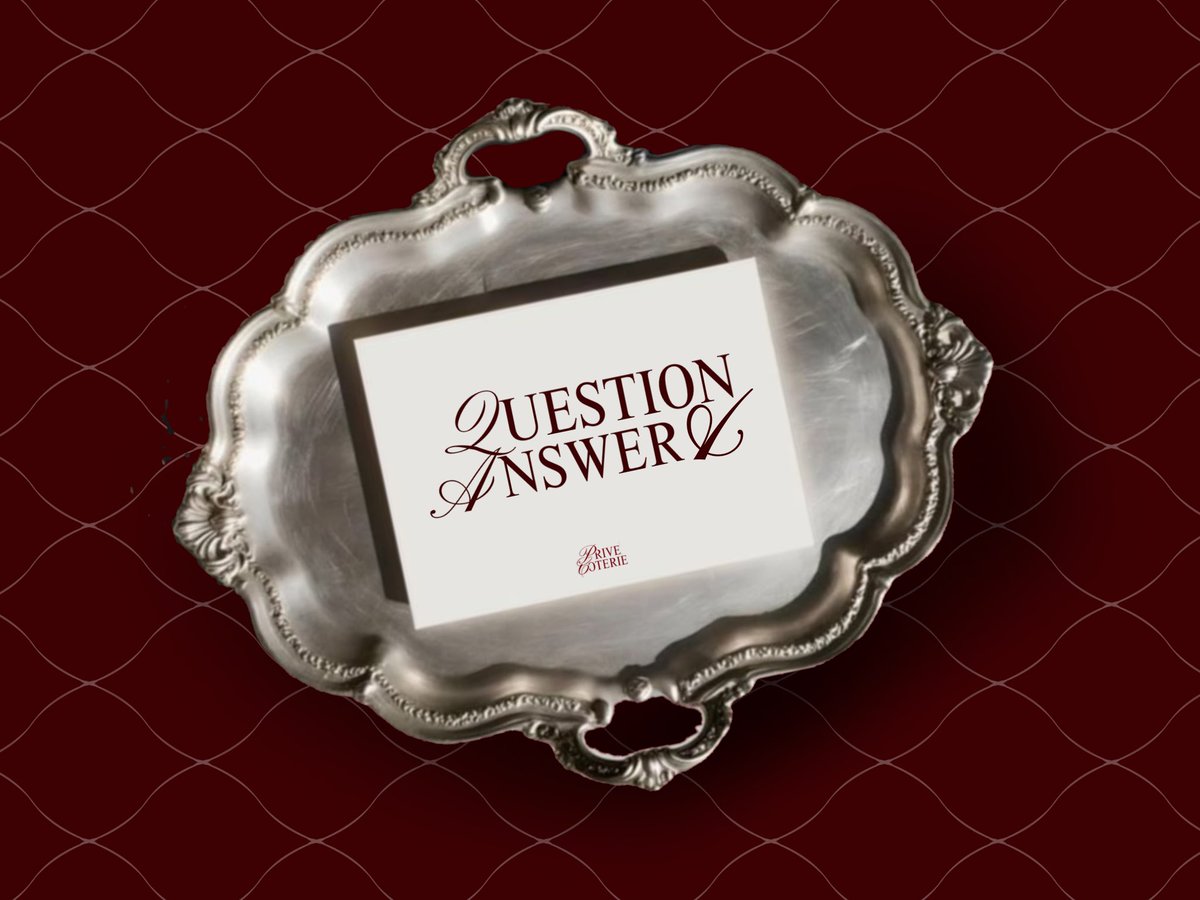 privecoterie's tweet photo. ️️ ️️️️ ️️ ️️
️️ ️️ ️️
Should there be questions left unanswered,  
the 𝒊𝒏𝒒𝒖𝒊𝒓𝒚 𝒅𝒆𝒔𝒌 for 𝑷𝒓𝒊𝒗𝒆 𝑪𝒐𝒕𝒆𝒓𝒊𝒆  
is now available.
️️ ️️ ️️ ️️
️️  ️️ ️️ https://t.co/7moiJPsdzj