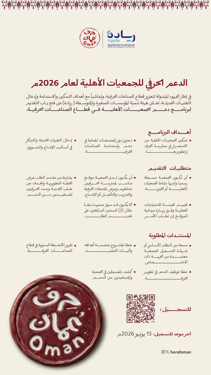 حِرف عُمان tweet media