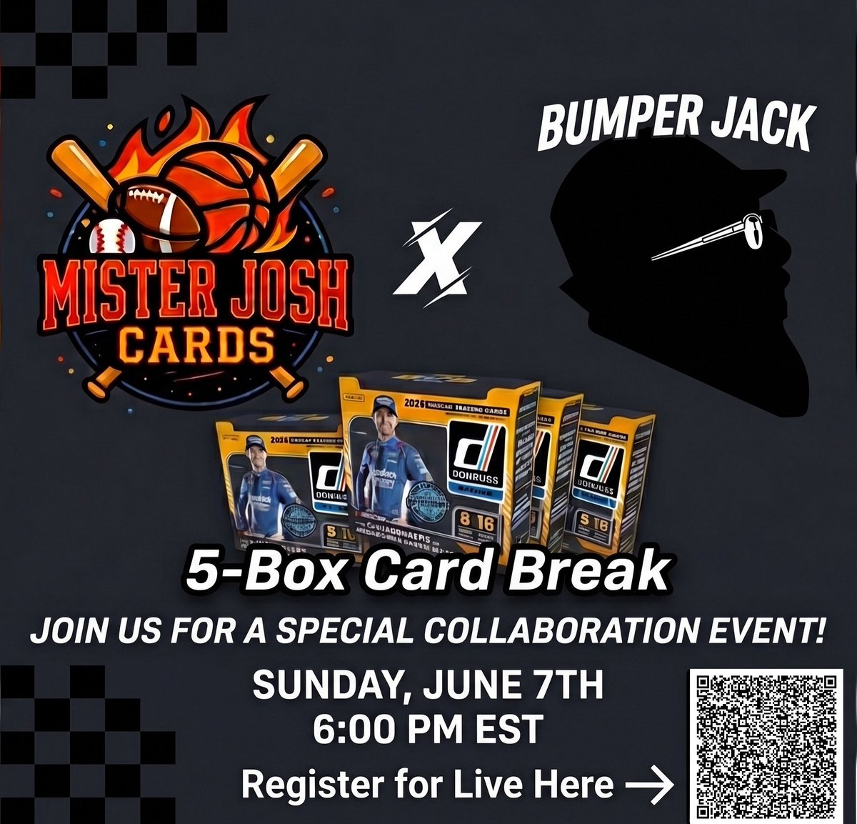 jack_bumper's tweet photo. ‼️attention card collectors. Save the date‼️ https://t.co/m65MT6NpT9