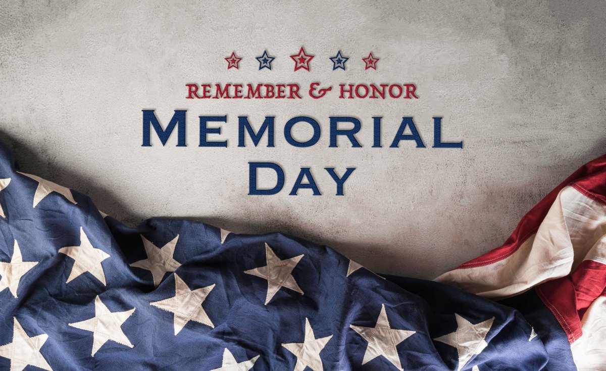 OfficialGVTC's tweet photo. Today, we remember and honor the brave men and women who made the ultimate sacrifice for our country.

GVTC offices are closed today in observance of Memorial Day.

Wishing everyone a safe and meaningful holiday. https://t.co/jbnof7HdbL
