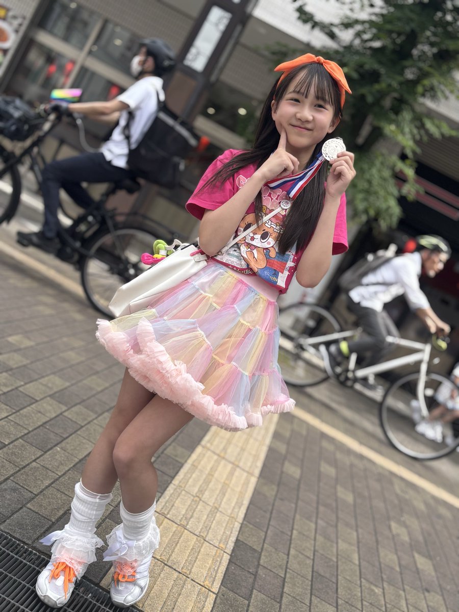 はなちゃんです。 🧡はなちゃん（枚方ビオルテ） #ちぃたんぼんばーずOSK #本日のMVP