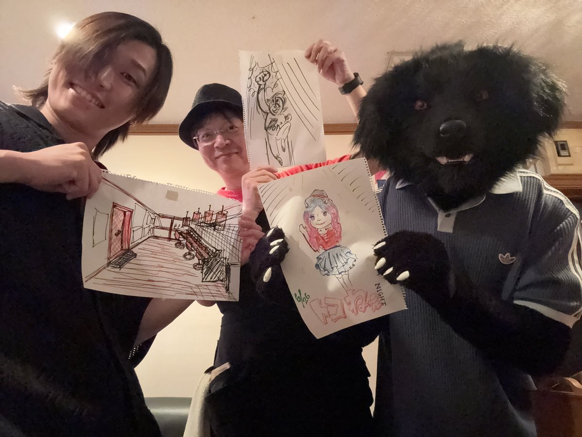 maitokudo's tweet photo. #白と黒
ありがとうございました！
皆様の楽しいひとときをさのすけと、外島さんとご一緒できていればと思います！
オンジ物語も少しだけお見せできてよかった
少しずつ皆さんが毒に侵されて、慣れていく様があまりにも狂気をはらんで美しく、まるで夜に咲く桜みたいでした
#外島構文はnoteを確認 https://t.co/Hql5pPPtAJ