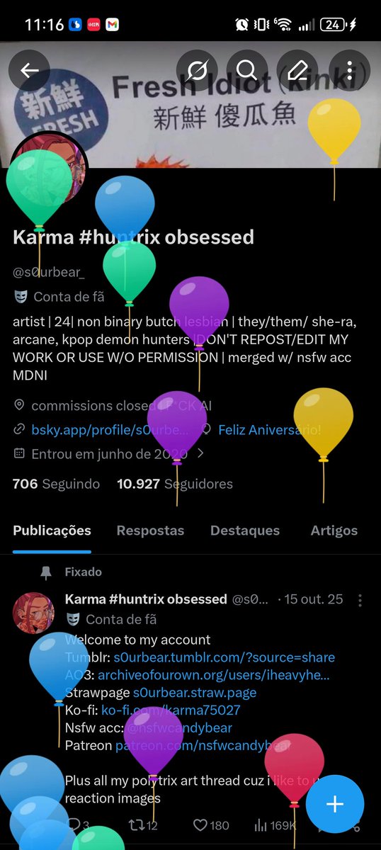 Karma #huntrix obsessed tweet media