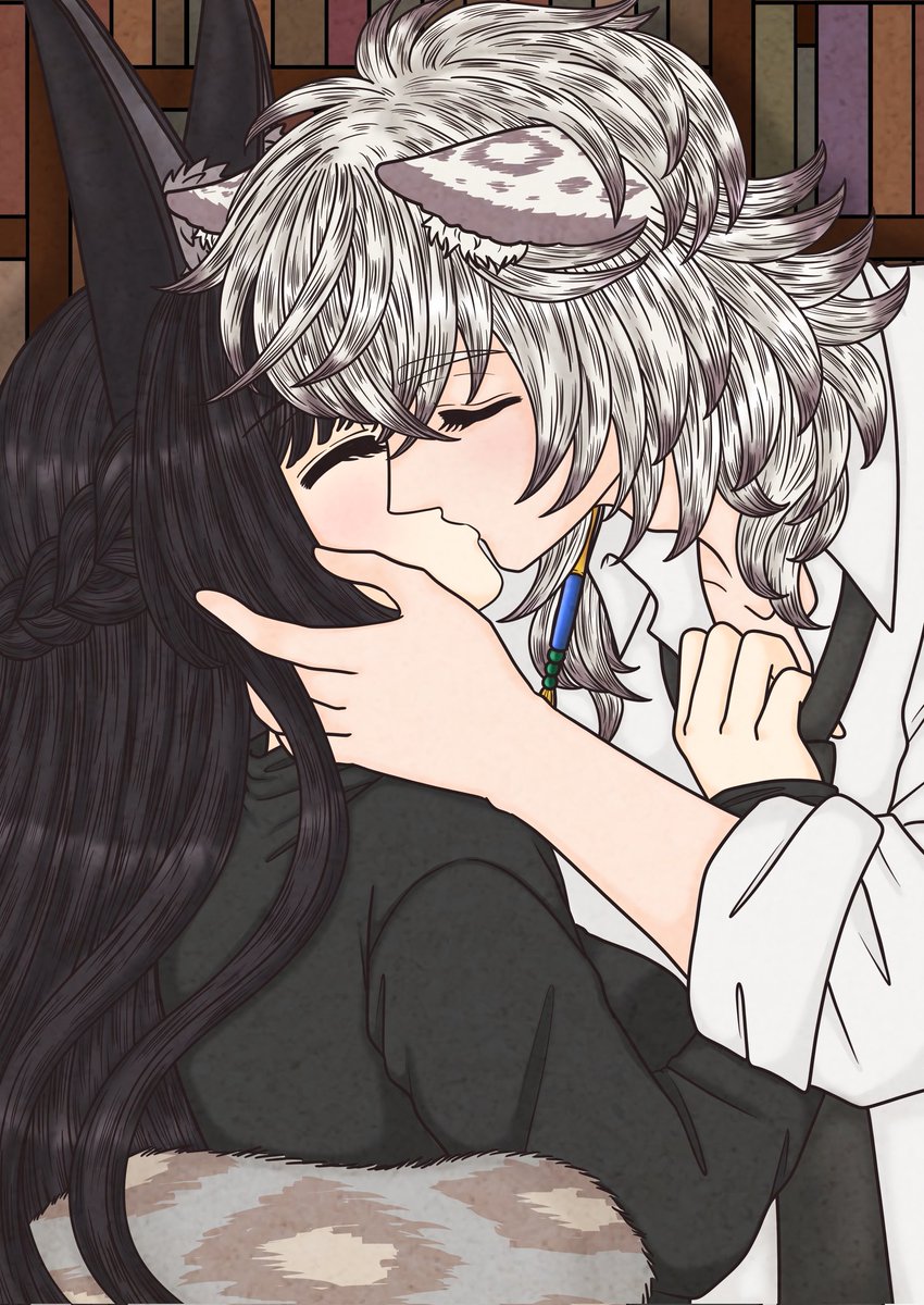 benchudraws's tweet photo. 昨日はキスの日だそう💏💋

Old pic of Brandon and Selene since I didn't got the chance to make a new drawing 😅 Will do it later though~🤭

#キスの日 #benchudraws #benchuOC #benchuOCTP https://t.co/eeFrmxaicc