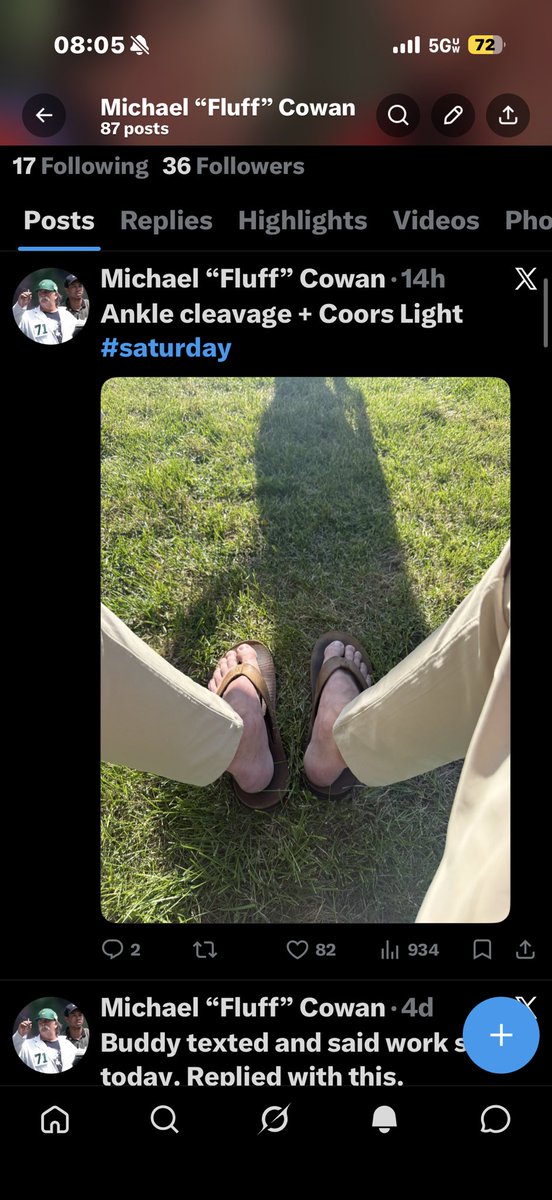 Michael “Fluff” Cowan tweet media