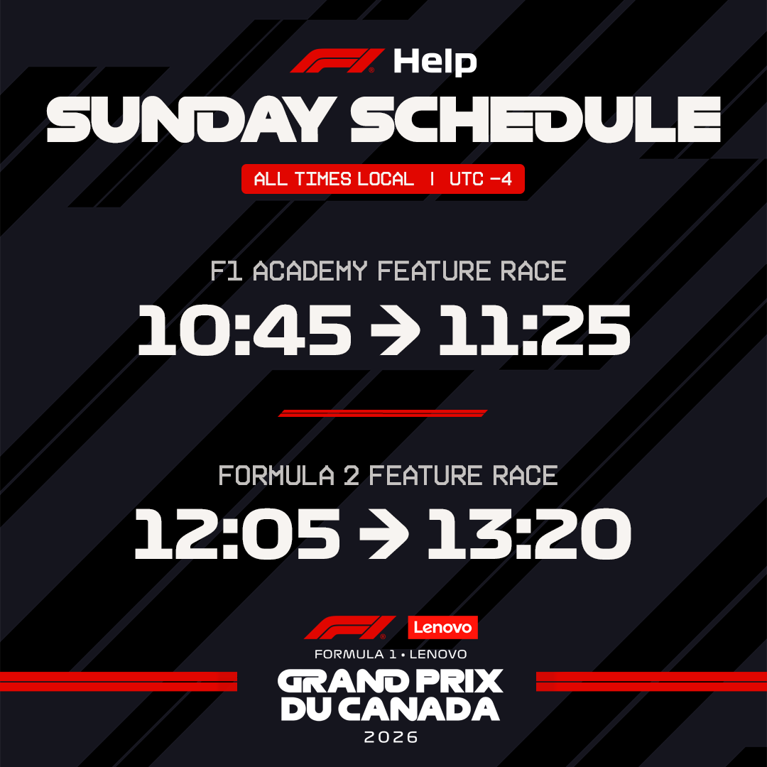F1Help's tweet photo. It's race day here in Canada! 🇨🇦

Watch the #CanadianGrandPrix LIVE today on #F1 TV 📺👇
https://t.co/1G3wvmosQt https://t.co/dA9D1IRfoM