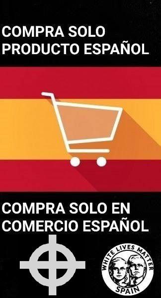 White Lives Matter Spain tweet media