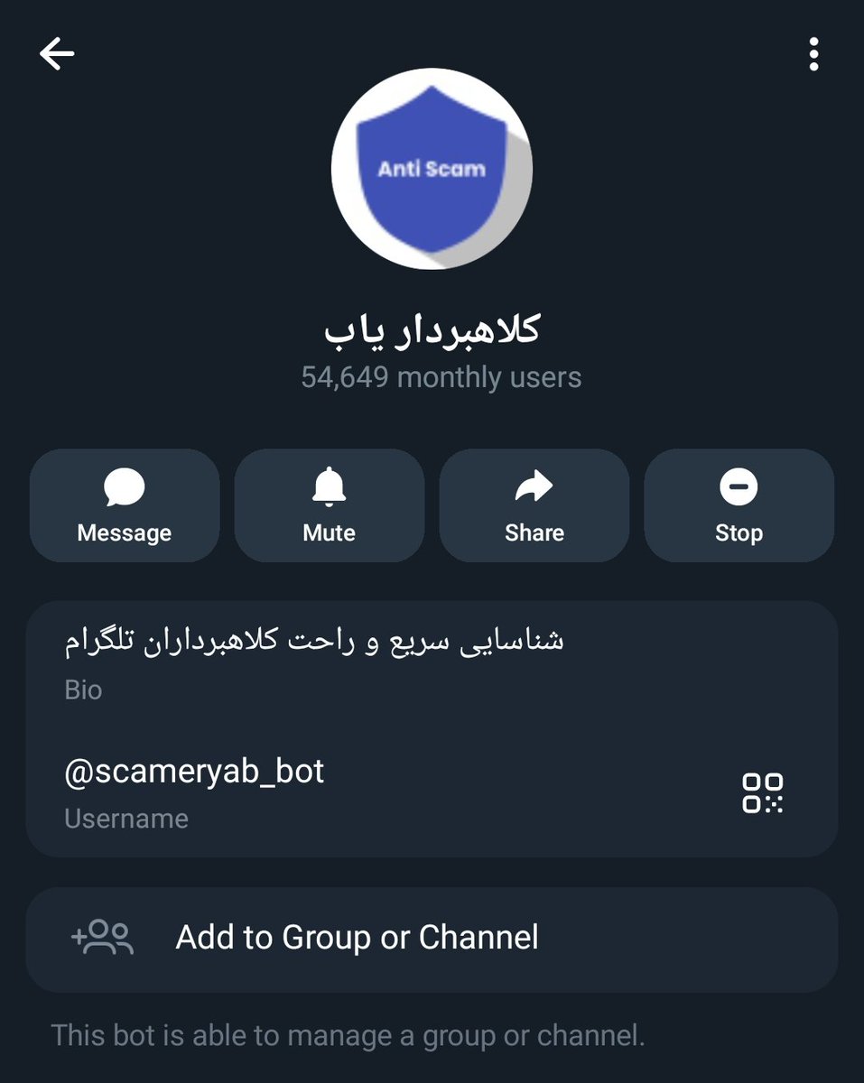 _Alinsr_'s tweet photo. فروش VPN تو این روزا محدود به یک سری افراد هستش و شرایط لازم می‌کنه که آمار کسایی که سرویس خوب نمیدن رو داشته باشیم.
این بات برای شناسایی اسکمرها خیلی بدرد میخوره مخصوصا زمانی که VPN خریدی و درست نبود تو این بات ثبتش کن 🙌
@ scameryab_bot https://t.co/cDEWG8mJoe