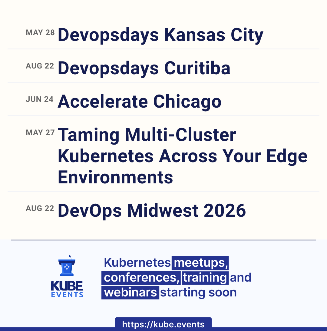 Kube Events tweet media