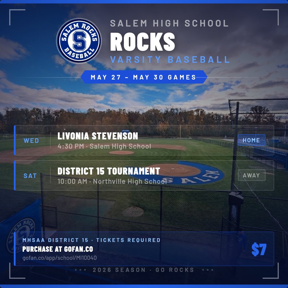 Salem Rocks Baseball tweet media