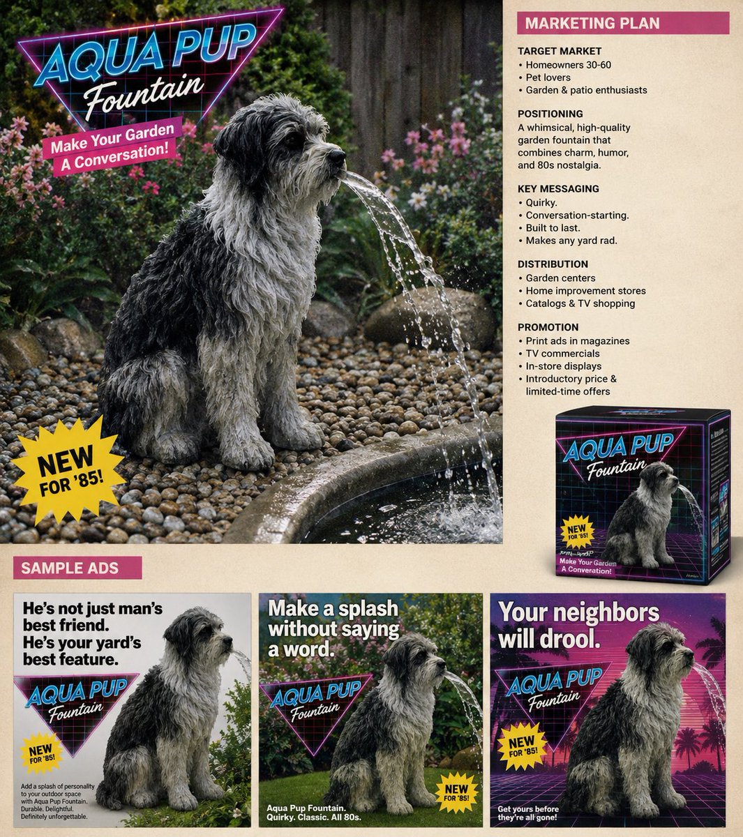 narimediaio's tweet photo. A dog fountain.

Because your garden deserves a little personality. https://t.co/ZnVTLsVAiP