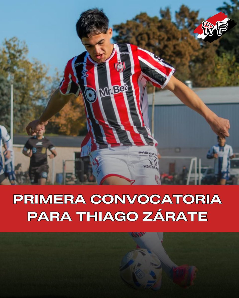 rinconfunebrero's tweet photo. ‼️ Thiago Zárate fue citado por Cristian Grabinski para el encuentro ante Almagro.

🇾🇪 El delantero de las inferiores de #Chacarita es categoría 2008.

🇾🇪 Este año debutó en reserva y durante 2025 fue el GOLEADOR de la sexta división. https://t.co/A0xJsRgOXS