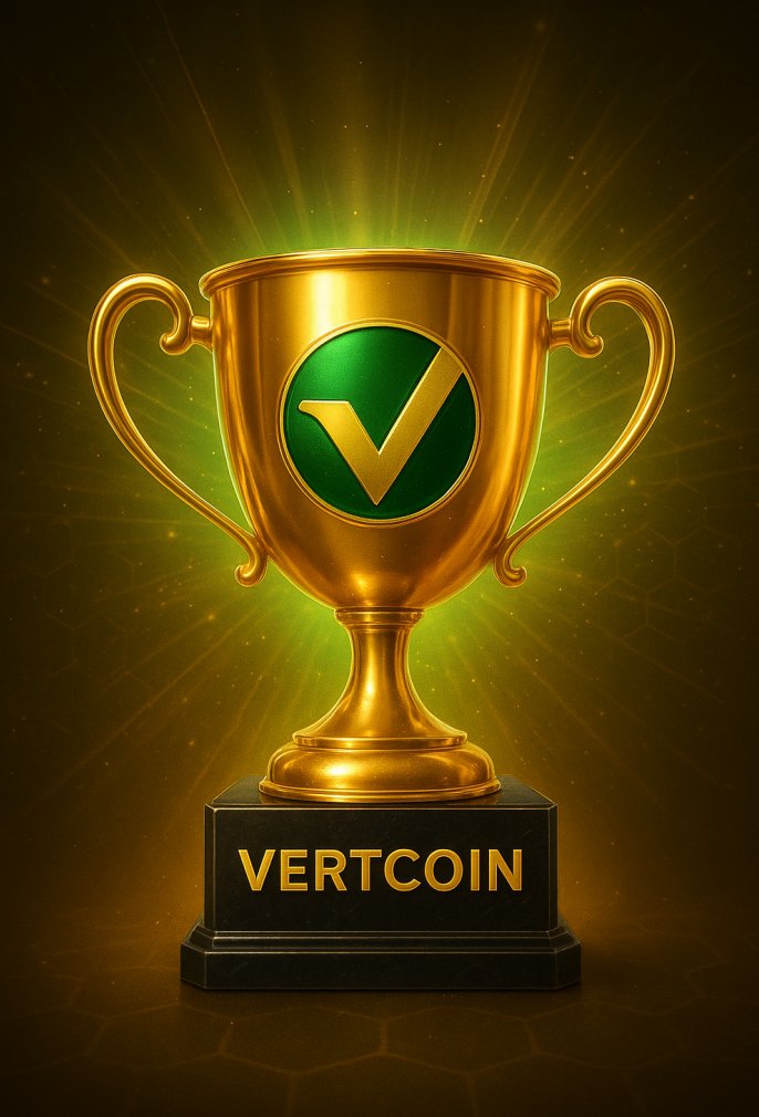 MikeXG2's tweet photo. @WEEX_Official Vertcoin. 

Because it stayed true to decentralization for over a decade.

No premine, no airdrops, just a fair network secured by the community, and you can still mine it on your personal computer.

#crypto   @WEEX_Official    #altcoins https://t.co/KRFfFLPPSo
