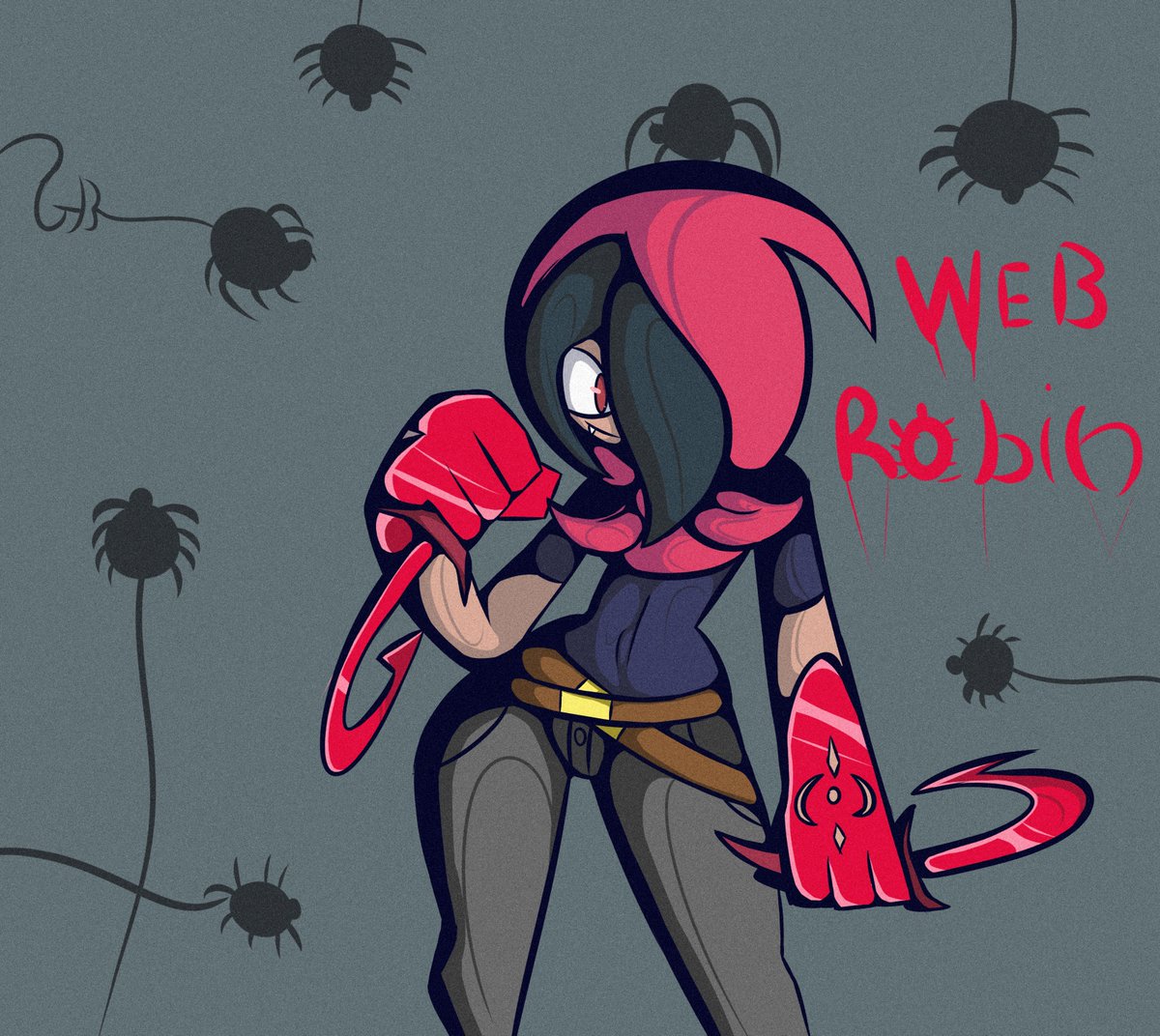 GameboiAdvanced's tweet photo. Web Robin. Half Cryptid, Half Human. https://t.co/yqZtx2o2zi