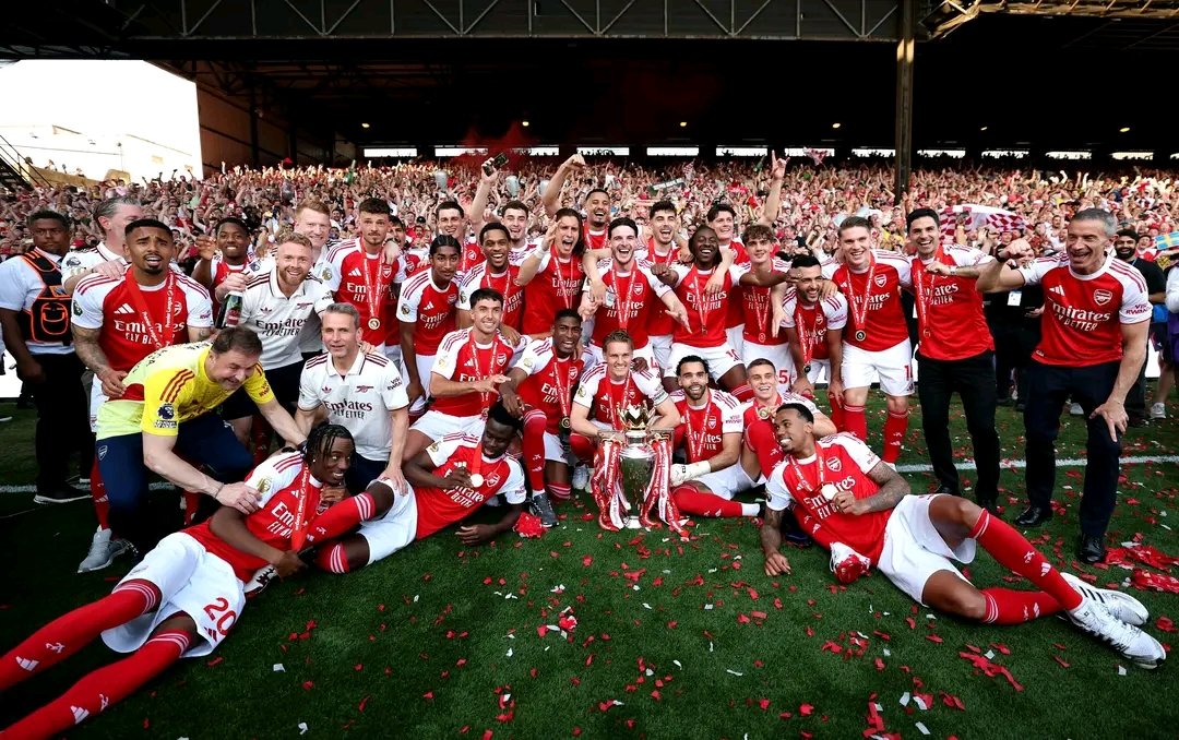 Shaddie254's tweet photo. Congratulations Arsenal. Champions of England 2025/2026!! https://t.co/ZmjfoZZYqB