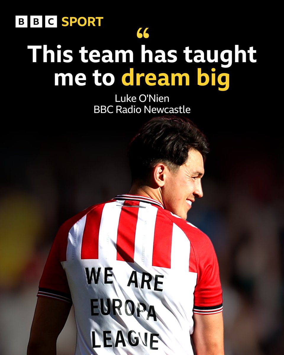 bbcnewcastle's tweet photo. ❤️🤍The dream is now reality! 

O'Nien reaction: https://t.co/SlFDrQyWDa

#SAFC https://t.co/xIjfbyVM9i