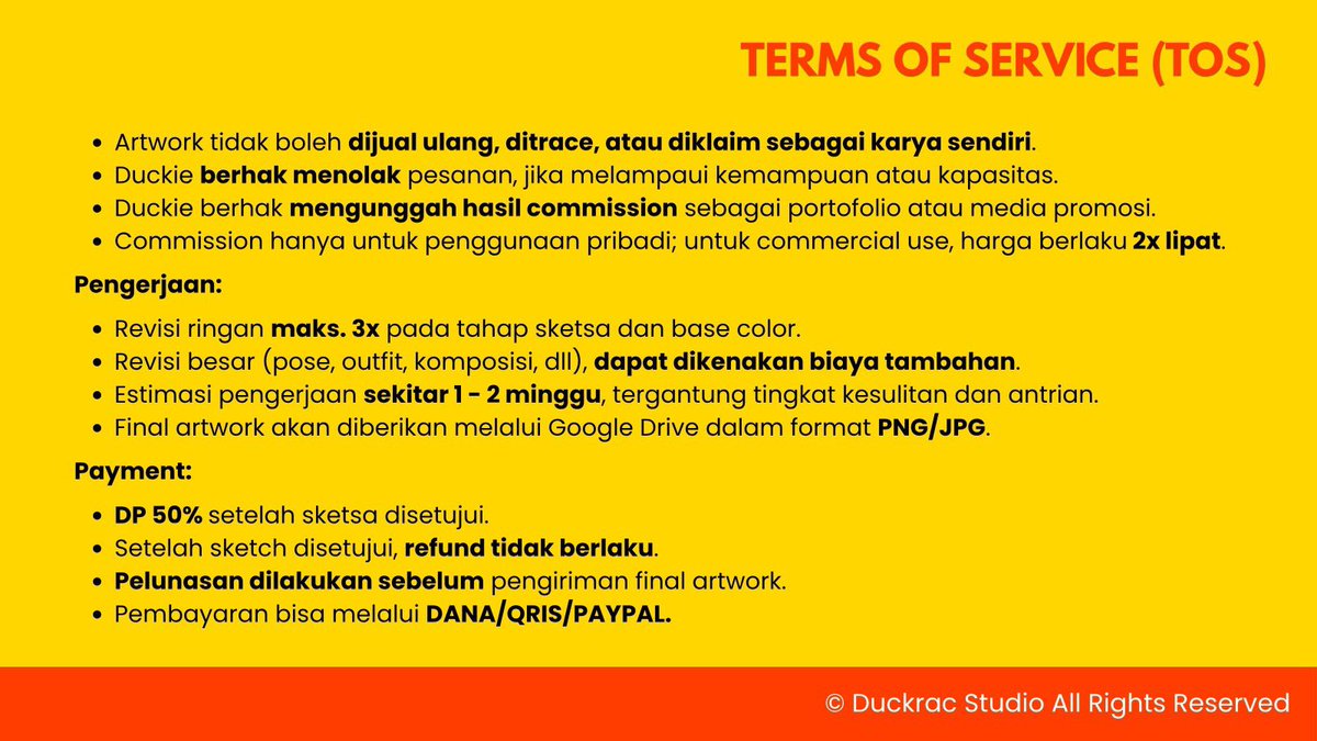 DUCKRAC STUDIO | COMMS OPEN tweet media