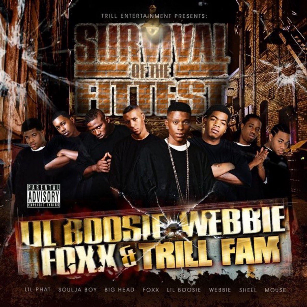 AuxGod_'s tweet photo. On this day in 2007, Trill Fam dropped a compilation LP “Survival Of The Fittest”

Boosie &amp; Webbie were killing the game in 05-07 but songs “Wipe Me Down”, “Adios”, “Got Me Bent” &amp; “Swangin” showed every member in Trill Fam could hold their own

Have you ever heard this album? 🤔 https://t.co/3i17YAmAmZ