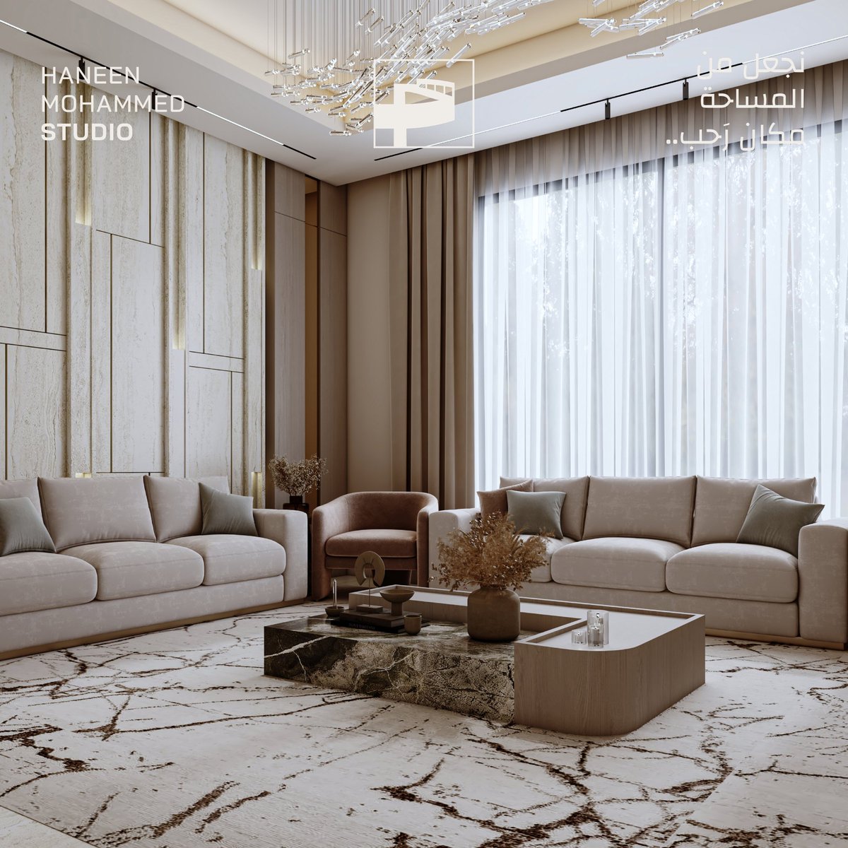 HM_Studio_'s tweet photo. من أعمالنا في تصميم مجلس نساء 🤍 https://t.co/V60X1d9pkK