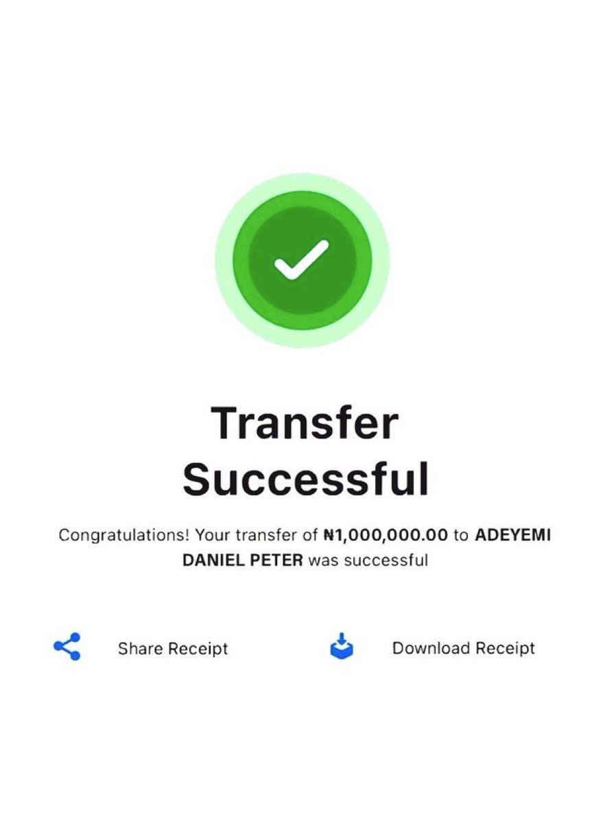 azakegrn's tweet photo. I sent you ₦1million Peter!!  Who’s next? 

Pick a number 1-400 if you’re active. https://t.co/w7S8Y3zj33