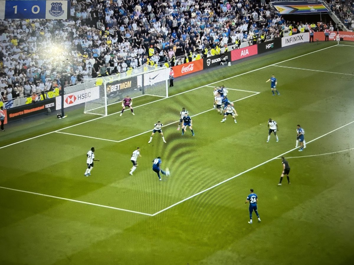 Re the Kinsky ‘great’ save. His initial positioning is so poor that he ...
