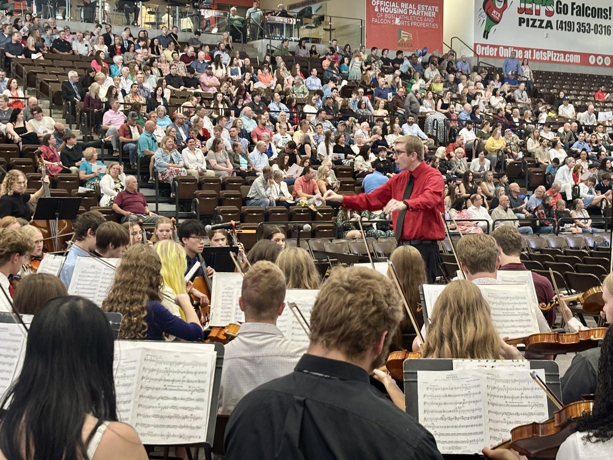 BGSchools's tweet photo. The @BGHS_Orchestra played beautifully for the commencement ceremony today! #bghsgrad2026 https://t.co/CAUwYkf2ie