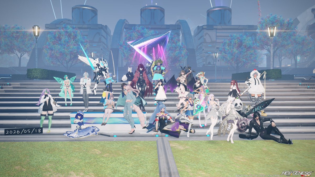 kanonaoi01's tweet photo. #AIC通信 
#PSO2NGS 
#7鯖AIC 
#MeteorLicht 
#AICライブ告知 
#AIC活動記 
#のんのんLive 
おはのんのん🎵
今夜のAIC∞ステージライブ予定✨

7鯖 21時〜
ｴｱﾘｵ撮影001 ﾓﾆﾀｰ広場

YouTubeで配信有り♪
↓配信先URL↓
https://t.co/y7APGKHepS
☆配信と一緒に盛り上がろう☆ https://t.co/9ELdP2A9sm