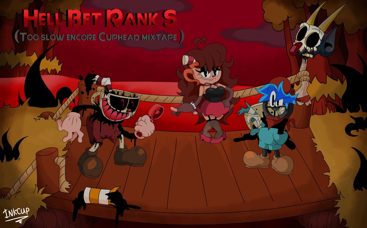  INKCUPHEAD☕️🖤♠️♥️ tweet media